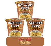 KO-LEE Go Cup Noodles 65g from Serendib | (3 Cups, Beef & Onion)