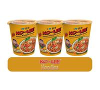 KO-LEE Go Cup Noodles 65g from Serendib | (3 Cups, Korean Kimchi Noodle)