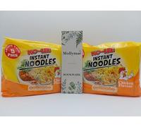 Ko - Lee Instant Noodles Chicken Flavour 10 Pack Bundle With Mollymae Bookmark | 10 x 70g