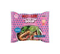 KO-LEE Thai Sensation Instant Noodles - Tom Yum Soup Flavour | Spicy & Tangy Thai Favourite | 85g (Pack of 22)