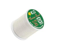 KO White Japanese Nylon Beading Thread 50m Reel