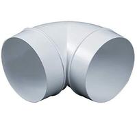 KO100-23 Pipe Elbow 90 Degrees 100 mm Round Pipe Bend Ventilation Hose Connector Adapter Coupling