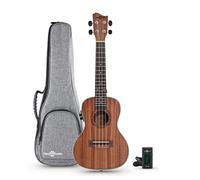 Koa Concert Electro-Ukulele Pack by Gear4music