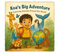 Koa’s Big Adventures: Animals Around the World: A fun and educational journey through 21 amazing creatures for kids aged 3-7