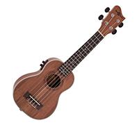 Koa Soprano Electro-Ukulele by Gear4music