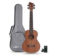Koa Tenor Electro-Ukulele Pack by Gear4music