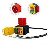 KOA7 Three-Phase Electromagnetic Control Switch, 400V 16A IP54 Waterproof PVC, for Industrial Equipment Motor Protection