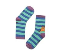 koaa Sendung mit der Maus - Die Maus Stripes - Easy Socks Unisex Kids and Adults Blue/Green, blue / green, 23-28