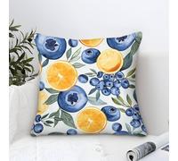 KOABERUVN Lemon Kissenbezüge 1er-Set Innen Deko Kissenbezug Für Schlafzimmer Sofa Kissenhülle Versteckter Reißverschluss Innen Deko Für Sofa, Couch, Stuhl 40x40cm