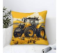 KOABERUVN Tractor Stilvolle Kissenbezüge, Kissenbezug, Geeignet Für Bedroom Comfort Und Outdoor Leisure, Maschinenwaschbar 45x45cm