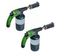 KOACKL 2 PCS Powerful Propane Torch Head, Campfire Starter, Charcoal Lighter, Welding Torch Head for Searing Steak, Soldering, Brazing, Stripping Paint(Tank Not Included)
