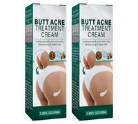 KOAHDE Butt Acne Treatment Cream - Moisturizing Skin Repair & Pimple Balance, Spot Control, & Pore Shrinking - Scars Recovery - 2PC