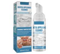 KOAHDE Retainer Stain Removal,Clear Retainer Cleaner,Retainer Cleaning Spray,Retainer Cleaner Aligner Cleaner,Whitening Foam for Aligners Clear,Clear Retainer Cleaner Breath Freshener,60ML