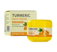 KOAHDE Turmeric Face Cream,Dark Spot Remover for Face,50G,1PC,Anti-Aging Day Moisturiser for Sensitive Skin,Moisturizing Erase Fine Lines,Firming