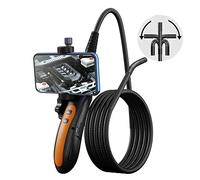 KOAIEZ 1080P Articulating Industrial Video 8Mm Wi-Fi Borescope, 8Mm HD Endoscope Camera with 8 LED Hard Cable, Connected Various Types of Smartphone, for Automotive Inspection Sewer,1.5m