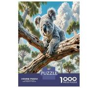 Koala 1000 Pc Recycled Paper Puzzle for Adults Jigsaw Lovers Suitable Dogs Flying in Cloud Sky for 500 1000 Puzzle 38x26cm/1000pcs
