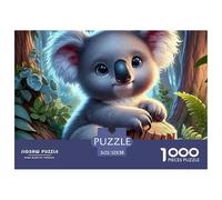 Koala, 1000-piece Jigsaw Puzzle, Absorbing Cognitive Exercise Strengthening Attention Endurance Structured Thinking, Relaxing Individual Entertainment Transforming Quiet Hours Into Achievement, Suitab