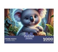 Koala, 1000-piece Jigsaw Puzzle, Absorbing Cognitive Exercise Strengthening Attention Endurance Structured Thinking, Relaxing Individual Entertainment Transforming Quiet Hours Into Achievement, Suitab