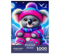 Koala, 1000-piece Jigsaw Puzzle, Cooperative Problem Solving Pastime Strengthening Relationships Patience Understanding, Enjoyable Household Activity Creating Quality Togetherness Moments, Suitable Fo