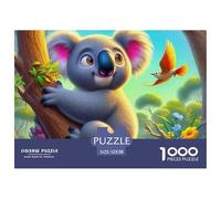 Koala, 1000-piece Jigsaw Puzzle, Eco Friendly Paper Material with Refined UV Printed Detail, Enriching Recreational Experience Transforming Finished Scenes Into Framed Decor, Suitable for Ages 12+,