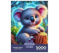 Koala, 1000-piece Jigsaw Puzzle, Engaging Mental Workout Transforming Leisure Time Into Productive Play, Ideal Cooperative Task Strengthening Communication Teamwork Relationships, Suitable for Ages 12