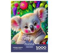 Koala, 1000-piece Jigsaw Puzzle, Engaging Mental Workout Transforming Leisure Time Into Productive Play, Ideal Cooperative Task Strengthening Communication Teamwork Relationships, Suitable for Ages 12