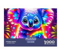 Koala, 1000-piece Jigsaw Puzzle, Engaging Mental Workout Transforming Leisure Time Into Productive Play, Ideal Cooperative Task Strengthening Communication Teamwork Relationships, Suitable for Ages 12