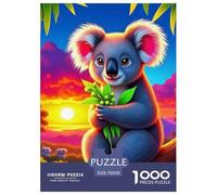 Koala, 1000-piece Jigsaw Puzzle, Thoughtfully Designed Pastime Supporting Entertainment Education Mindfulness Aesthetics, Ideal Companion for Modern Home Lifestyles, Suitable for Ages 12+, 70x50cm/1