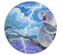 Koala 1000 Piece Wildlife Jigsaw Puzzles What Happens Next Educational Games for Adults And Kids 1000pcs (67.5x67.5cm)