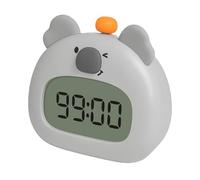 Koala Alarm Clock for Kids with Rechargeable Night Light Cute Animal Character Digital Display | For Students, Children, Bedroom, Sleep Aid, Multifunctional Design, Displays the