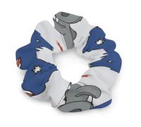 Koala And Map of Australia Hair Scrunchies for Women Elastic Satin Hair Ties Bands Fashion Hair Accessories Gifts