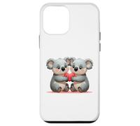 Koala Animal Couple Illustration Case for iPhone 12 mini