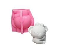 Koala Animal Figurine Silicone Molds for Soap Making Cement Gypsum Silicone Molds for Art Craft Small Business Craft