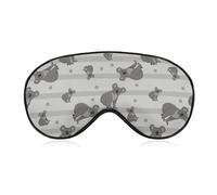 Koala Animal Sleep Eye Mask Sleeping Light Blocking Cover Night Blindfold for Travel Nap