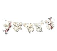 Koala Animals Birthday Banner Cute Koala Eucalyptus Party Supplies Baby Shower| Birthday Decorations for Australian Animals, Green