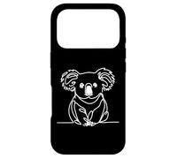 Koala Artistic Line Art Illustration Case for iPhone 17 Pro