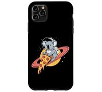 Koala Astronaut Riding A Pizza Slice Through Space Case for iPhone 11 Pro Max