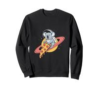 Koala Astronaut Riding A Pizza Slice Through Space Sweatshirt