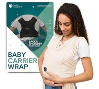 Koala Babycare Baby Sling Easy to Wear - Certified Ergonomic Support - Multi-Purpose Stretchy Baby Carrier Suitable up to 9 kg - Baby Wrap Carrier for Newborn