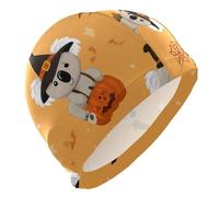 Koala Bat Spider Swim Cap for Men Lightweight Cloth Cap for Pool Bathing Swimming Hat One Size