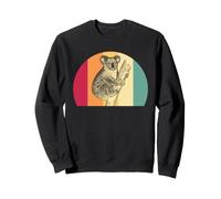 Koala Bear Cute Retro Vintage Australia Day Sketch Sweatshirt