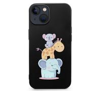 Koala Bear Giraffes And Elephant Cell Phone Basic Cases TPU Soft Cover Shockproof Slim Phone Case Compatible with iPhone 13 Mini/13/13 Pro/13 Pro Max