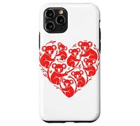 Koala Bear Heart Shaped Koalas Case for iPhone 11 Pro