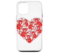 Koala Bear Heart Shaped Koalas Case for iPhone 12/12 Pro
