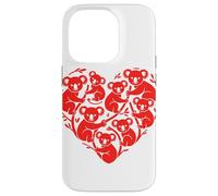 Koala Bear Heart Shaped Koalas Case for iPhone 14 Pro