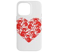 Koala Bear Heart Shaped Koalas Case for iPhone 14 Pro Max