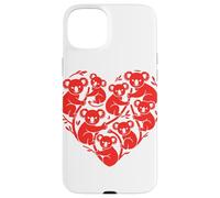 Koala Bear Heart Shaped Koalas Case for iPhone 15 Plus