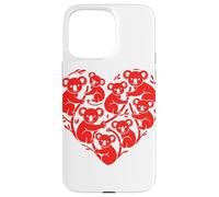 Koala Bear Heart Shaped Koalas Case for iPhone 15 Pro Max