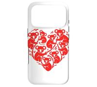 Koala Bear Heart Shaped Koalas Case for iPhone 17 Pro