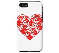 Koala Bear Heart Shaped Koalas Case for iPhone SE (2020) / 7/8